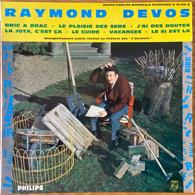 Raymond DEVOS  ''Bric à Brac'' 25cm Original BIEM 1960 Near Mint