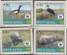 Nepal 718-721 (complete issue) unmounted mint / never hinged 2000 Rare Animals