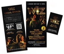 Wayne Brady "THE WIZ" Deborah Cox / Marquis Theatre 2024 Broadway Flyer Set