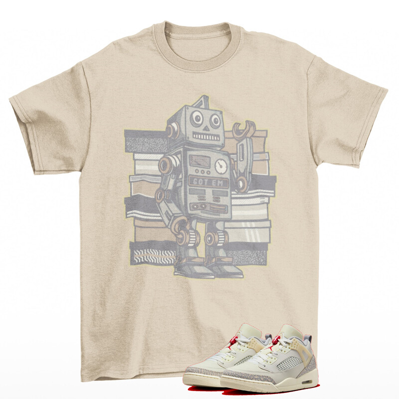 PlayStation4 - ミルクティー Sneaker Bot Shirt Tan to Match Jordan Spizike Low Coconut
