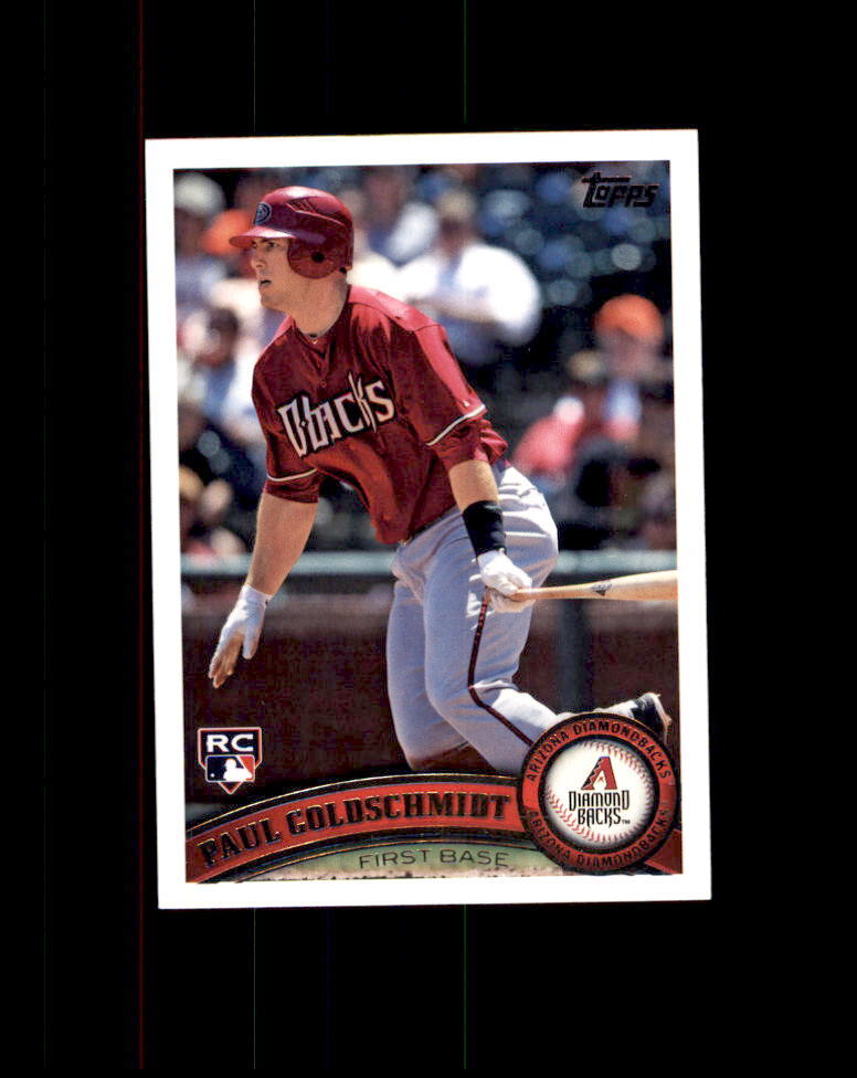 2011 Topps Update #US47 Paul Goldschmidt Rookie RC Diamond Backs (Y)