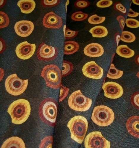 1.75 Yards Retro 45 RPM Color Havana Vintage Style Fabric - Picture 3 of 4