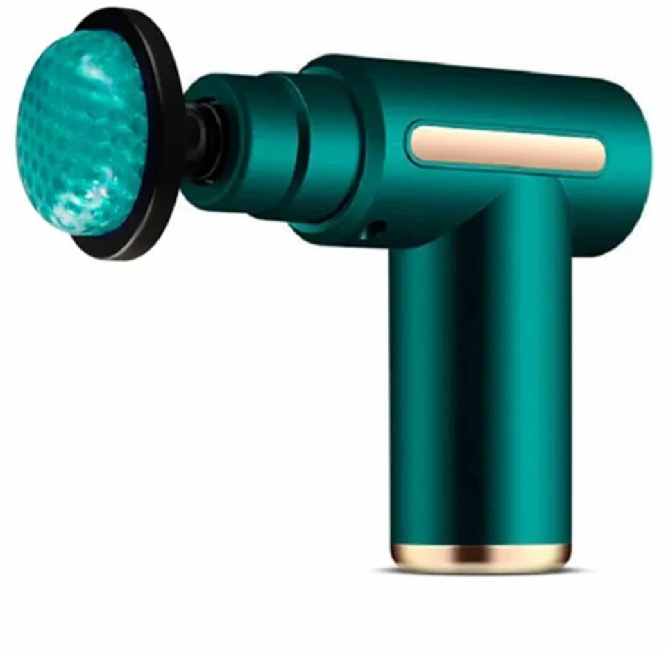 Masajeador de calefacción y refrigeración recargable pulsada de 6 cabezales Foto 3 de 3