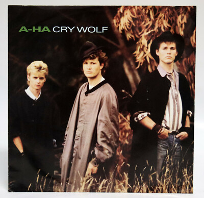 A-HA Cry wolf SP 45 Tours 1986 GERMANY pic sleeve VG+ EX