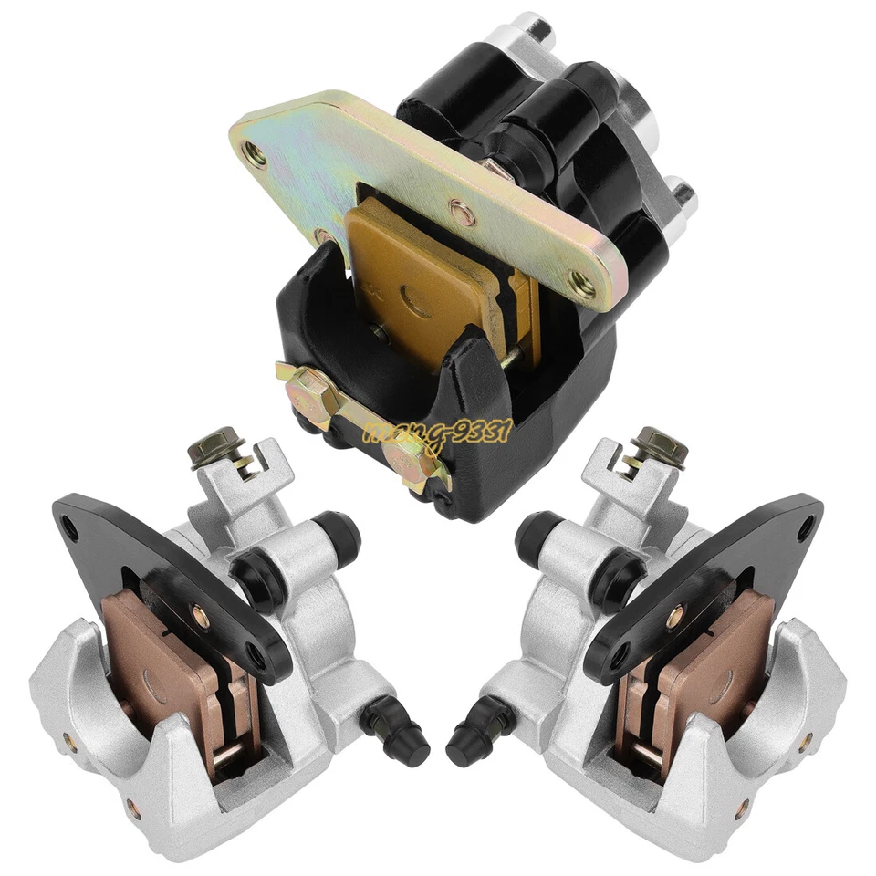 New Front Rear Brake Calipers for YAMAHA WARRIOR 350 YFM 350X 1989-2004 w/Pads - Image 4 of 4