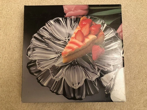 Mikasa Tulips Satin Individual Plate 9.25" 9 1/4" SA 847/202 Germany New in Box