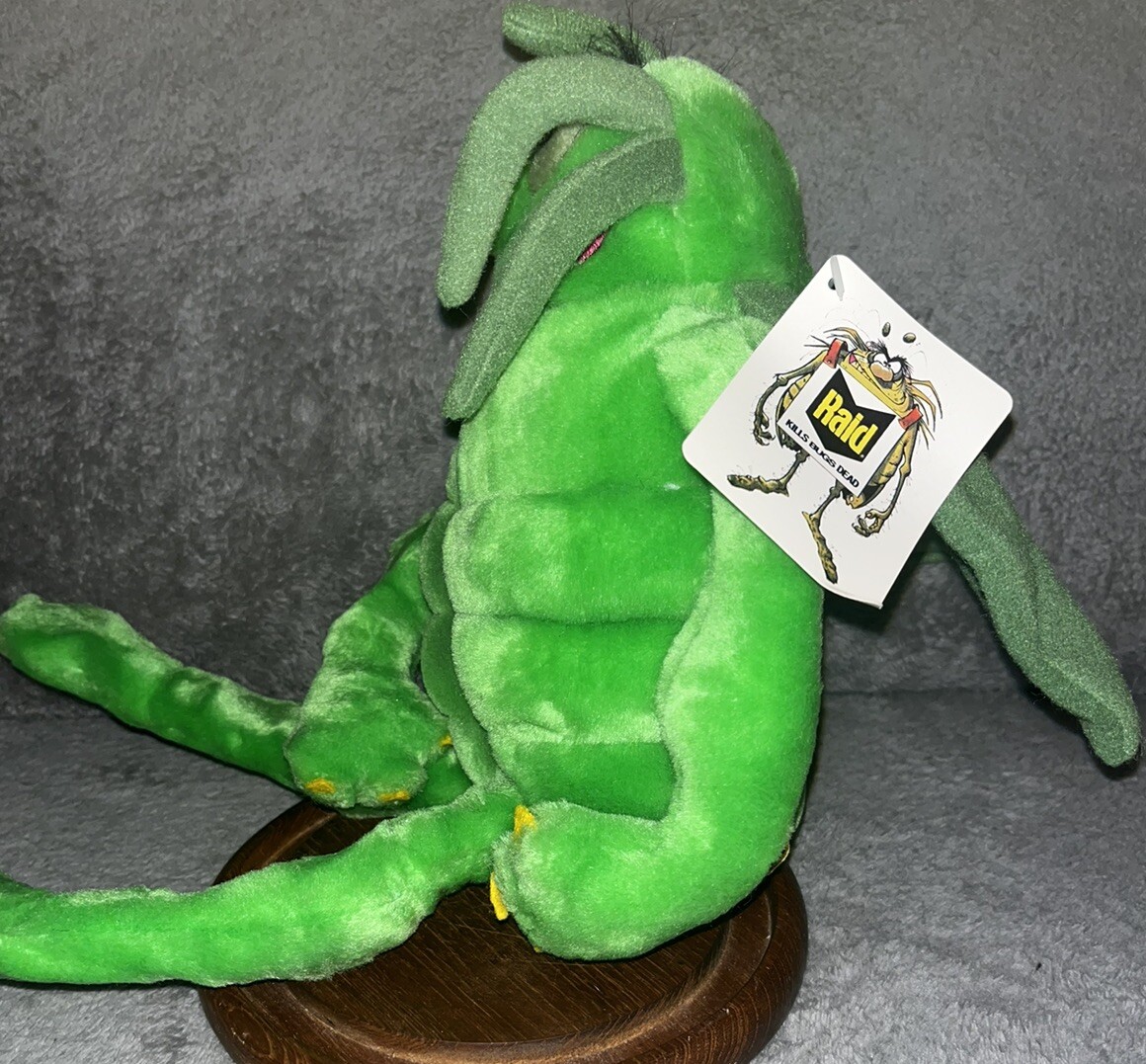 DAKIN 1987 GREEN PLUSH RAID BUG #80-0067 (NEW) | eBay