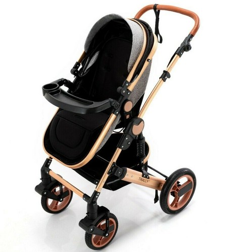 Trally® 3in1 Kinderwagen Komplettset Reisebuggy & Autositz Kombikinderwagen T3 - Bild 4 von 9