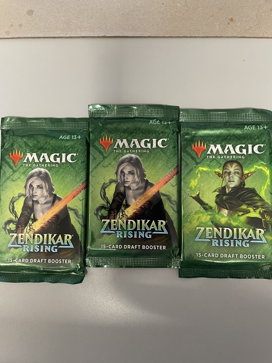 Zendikar Rising Draft Booster Pack MTG Magic The Gathering SEALED PACK