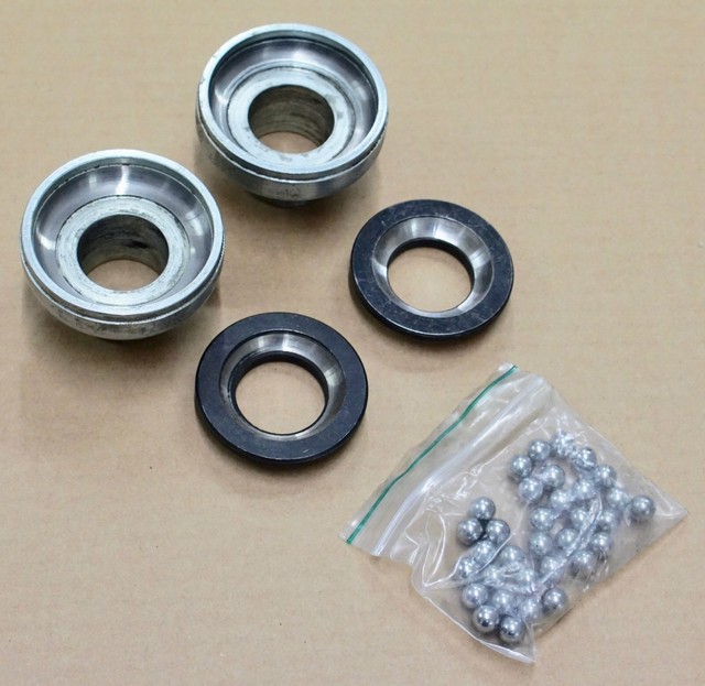 Harley 8860 (34) Frame Springer Fork Neck Bearings Knucklehead