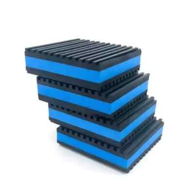 Air Jade 4 Pack Rubber Anti-Vibration Pads, 2 x 2 x 7/8 inches Heavy Duty EVA Vi
