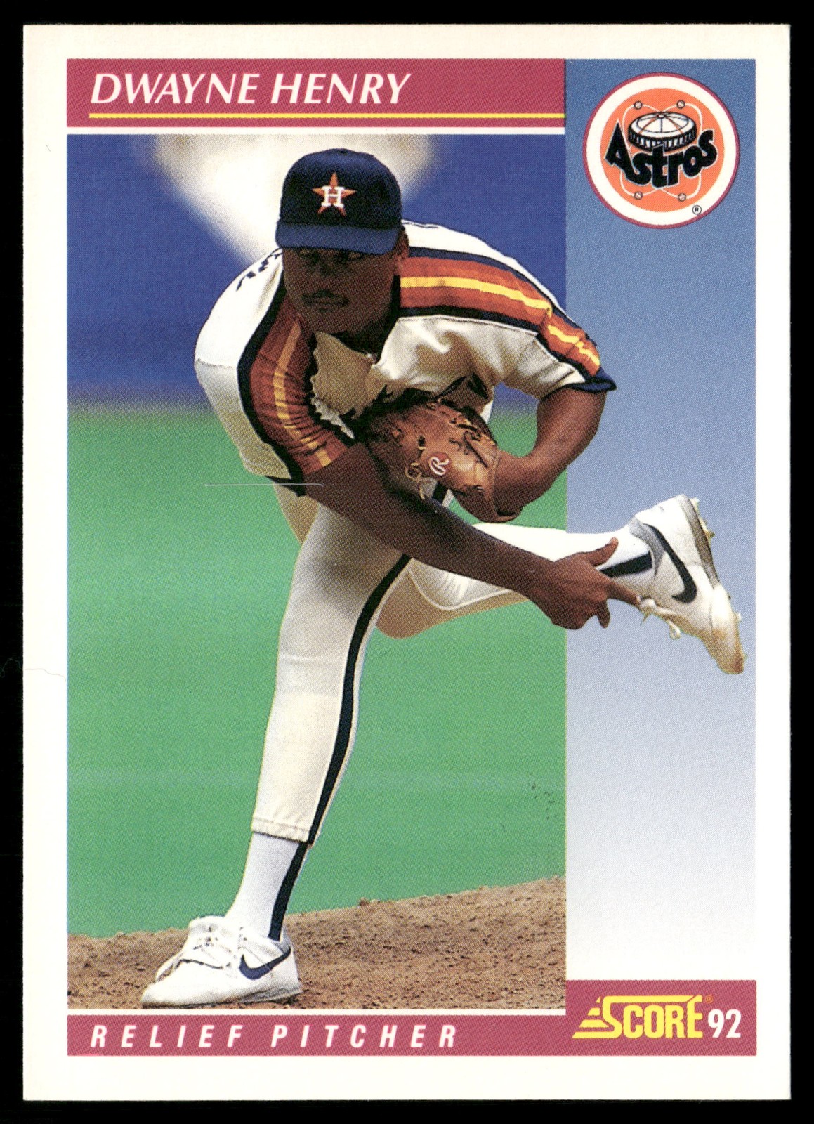 1992 Score MLB Baseball #204 Dwayne Henry