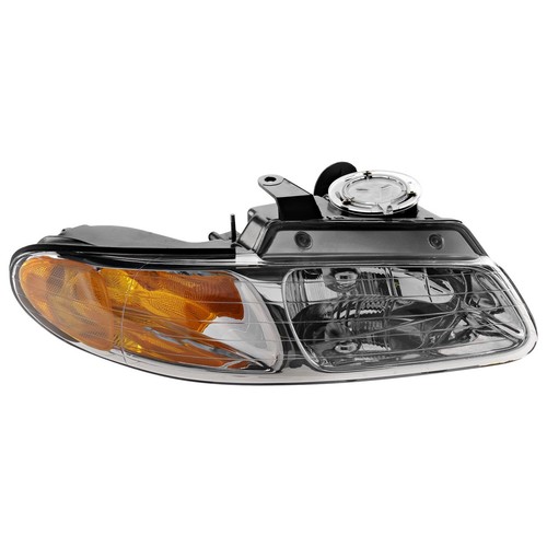 Headlight Set For 96-99 Dodge Grand Caravan Caravan Left & Right w/ bulb - Picture 11 of 12