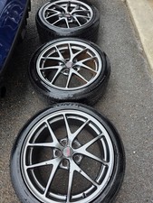 2015-21 SUBARU WRXSTI EJ257 2.5L OEM BBS WHEEL RIM 18X8.5 +55 5X114.3 #2668 2/4