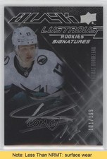 2022-23 SPx UD Black Lustrous Rookie Signatures Thomas Bordeleau Auto READ 0ir6