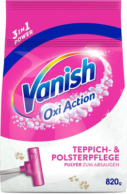 Vanish Oxi Action Polster- Und Teppichreiniger Pulver   1 X 820 G - Großflächen