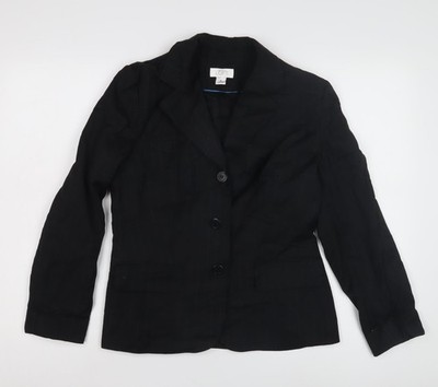 Ann Taylor LOFT schwarzer Damenblazer, Größe 8
