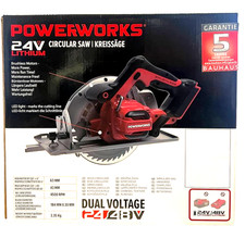 Powerworks Handkreissäge PD24KS 24V ohne Akku