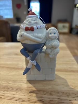 Dept 56 Snowbabies Humpty Dumpty  You Go First  Broken Foot