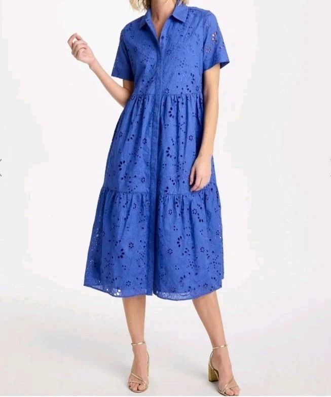 chicos blue dress Travelers Cowl Neck Maxi Dress