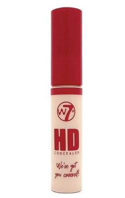 W7 HD High Definition Liquid Concealer FC1 Fair Cool 1 Full Coverage Makeup