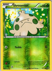 Shroomish 6/111 XY - Furious Fists Pokemon TCG LP