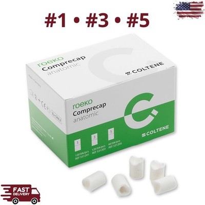 Roeko Dental Compression Caps Anatomic Sizes #1/#3/#5 7/10/12.5mm Medical Endo