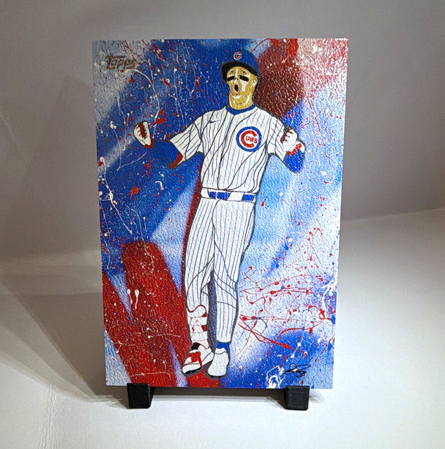 2026 Topps Update Pete Crow-Armstrong Matt Szczur Art Card SSP MSAC-7 Chi Cubs