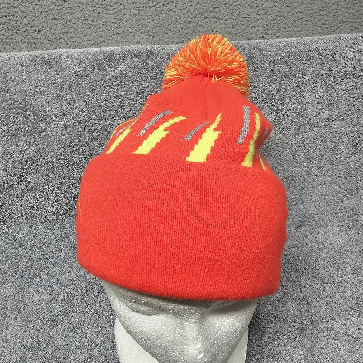Nike Hat Beanie O/S Cross Regionals NXR Logo'd Beanie Neon Orange