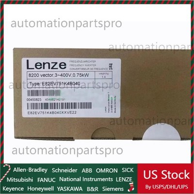 Lenze Inverter E82EV751_4B040/ E82EV751K4B040/ E82EV751-4B040 New