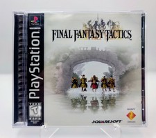 Final Fantasy Tactics (PS1, 1998) CIB Black Label Authentic 
