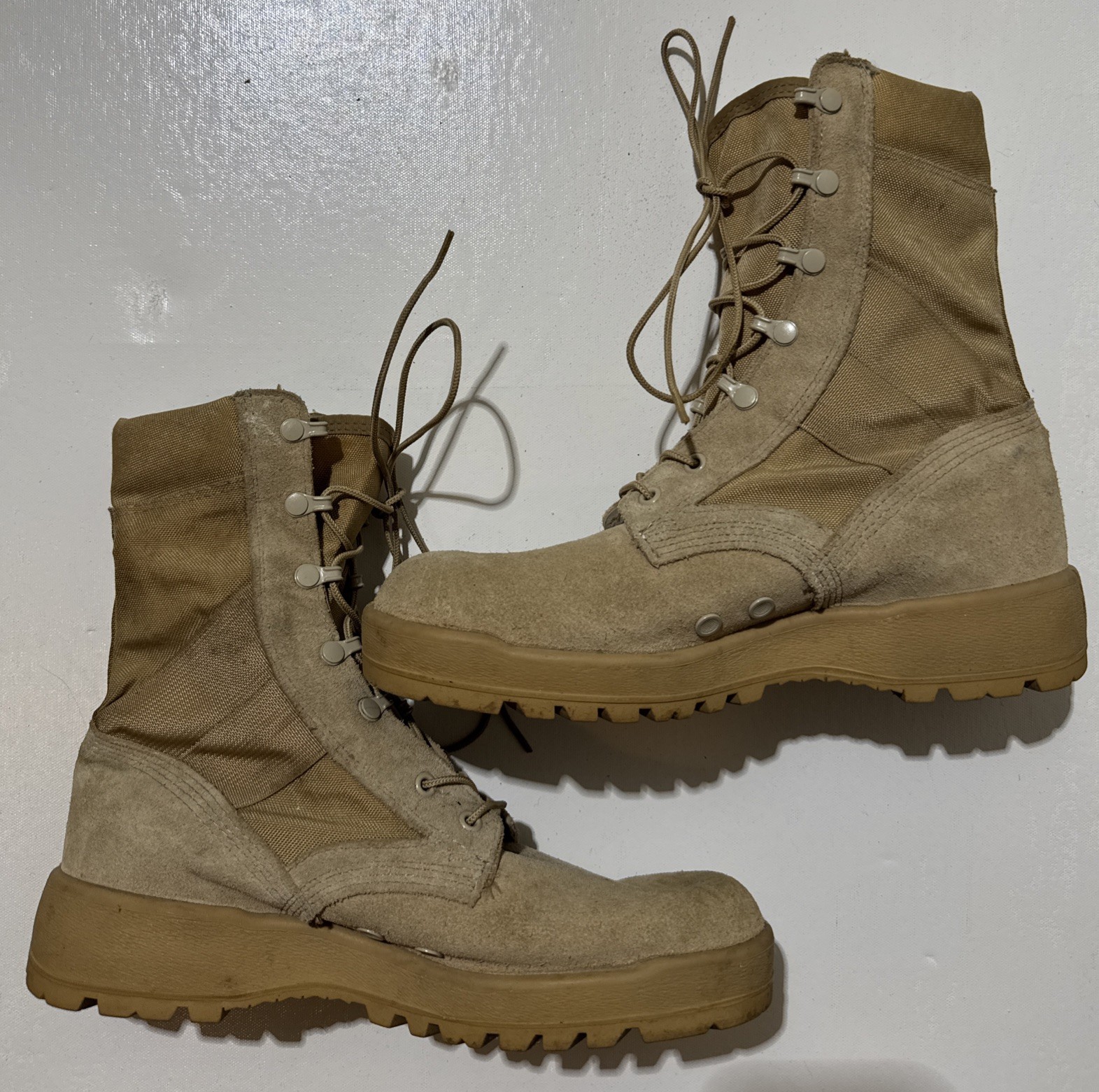 Men’s McRae Military Boots Size 9.5W 8430-01-598-5007