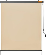 Tenda Da Sole Verticale a Rullo Avvolgibile Con Manovella Protezione Solare Impe