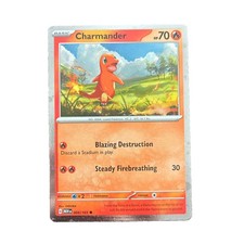 Charmander 004/165 MEW promo Card Pokemon