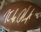 ROB GRONKOWSKI AUTOGRAPHED FULL-SIZED FOOTBALL- GLOBAL AUTHENTIC CERT W/COA