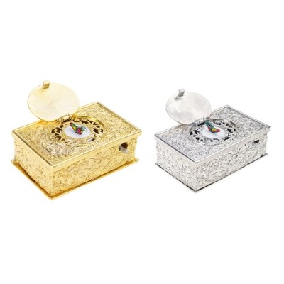 European Antique Singing Bird Music Box Wind Up Collectible Decors