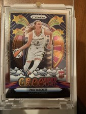 2025 Panini Prizm WNBA Paige Bueckers #12 Groovy (RC) Dallas Wings