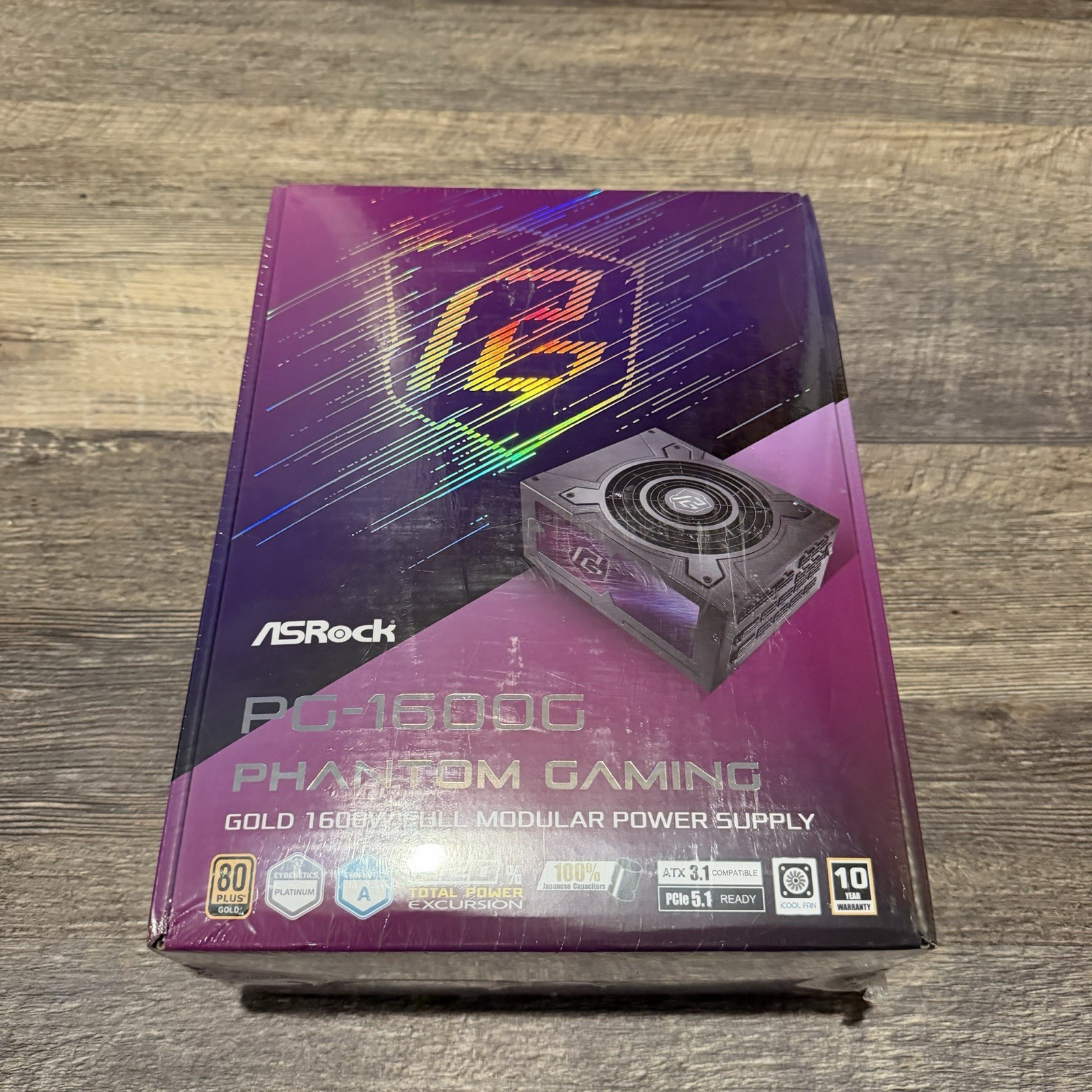 ASRock PG-1600G 1600 W ATX3.1 PCIe5.1 80+ GOLD Certified Full Modular Power PSU. Available Now for $379.99