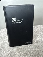 VHS-C Cassette Adapter for VHS Players And Black Case VYMS0050