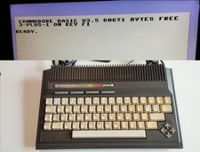 COMMODORE PLUS 4, partially working, and power supply - PLEASE READ WELL