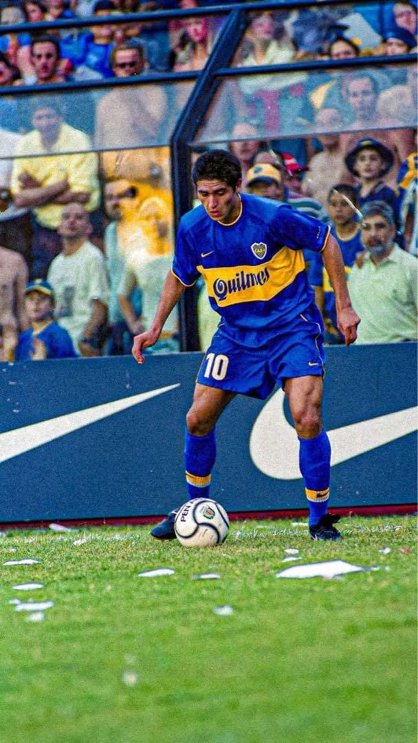 MINT BOCA Juniors 2000 M Home Vintage jersey shirt Argentina Nike