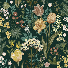 Floral Peel and Stick Wallpaper Vintage Floral 78.7Inl17.3Inw Contact Paper for