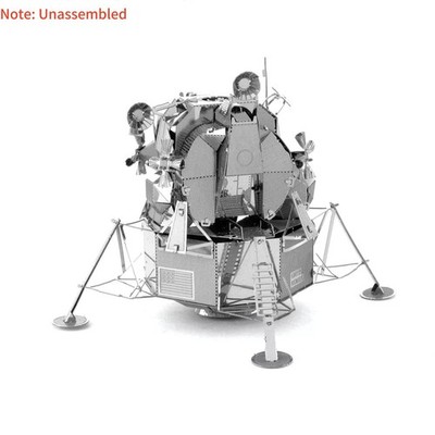 8cm DIY Metal USA Apollo Lunar Module 1/50th Scale DIY model Set Toy Gift