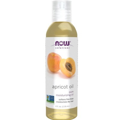 NOW Foods Solutions, Apricot Kernel Oil, Hair Moisturizer, Rejuvenating Skin Oil