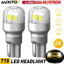 AUXITO LED Back Up Reverse Light Bulb 921 906 Globe W16W 906 904 916 White 6000K
