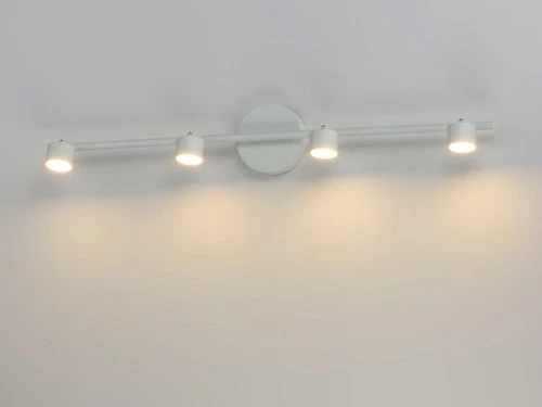 ET2 E52004 Taylor 4 Light 34"W LED Fixed Rail Ceiling Fixture - Black - Picture 3 of 12