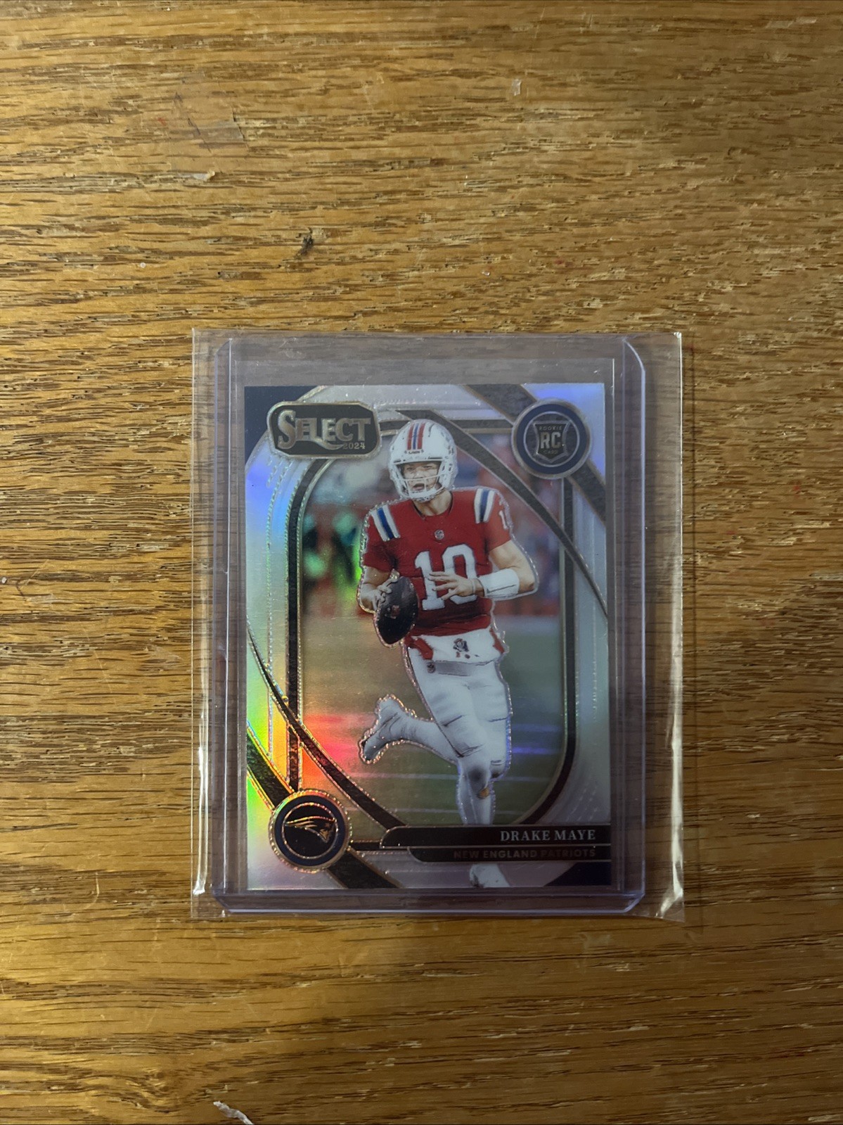 2024 Panini Select - Club Level Drake Maye #218 Silver Prizm (RC)