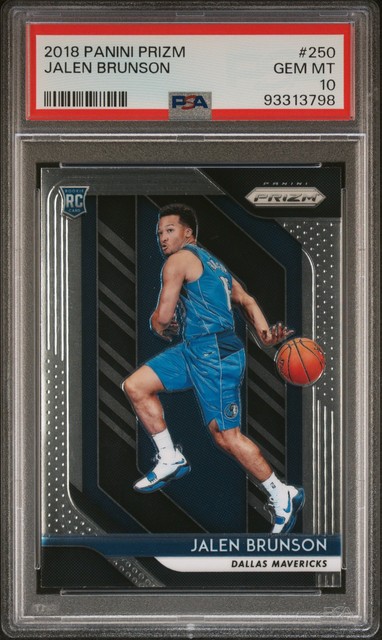 Jalen Brunson 2018 Panini Prizm