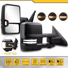 Power Fold Towing Mirrors Led Switchback For 2010-2018 Dodge Ram 1500 2500 3500 Power Fold Towing Mirrors Led Switchback For 2010-2018 Dodge Ram 1500 2500 3500