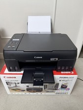 Canon PIXMA G650 MegaTank Printer WiFi Photo Print Scan Low Pages Tested